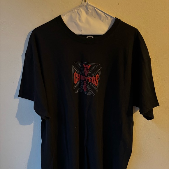 Black west coast choppersMen's T-Shirt - Picture 1 of 3